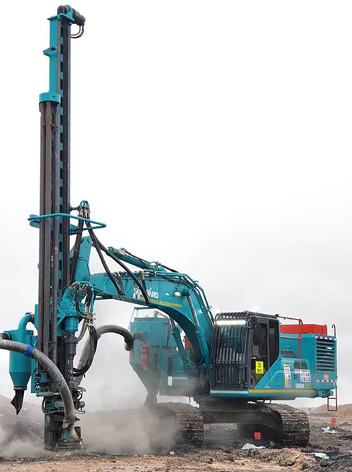 Equipment:Excavator-rig SWDR138